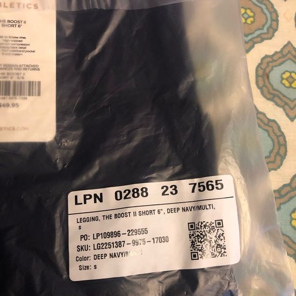 NWT Fabletics Navy/Multi Meridian 2-Piece Outfit - Picture 12 of 13